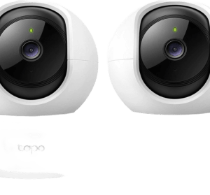Cámara IP Wi-Fi Pan/Tilt / 2K 3 Megapixel / Visión Nocturna Starlight 9 m (29.5 ft) / Cobertura 360° Horizontal / Audio Bidireccional / MicroSD 256GB