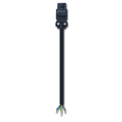Cable de Alimentación LED / Conector Plug & Play / 1 m (3.3 ft) / 10A / UL / Flexible para Canaletas