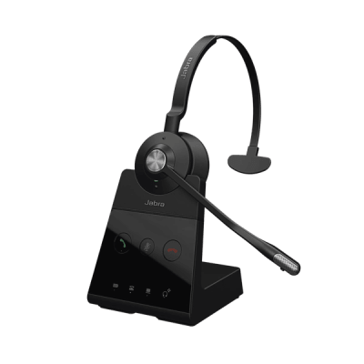 Auricular Inalámbrico Profesional / DECT / Alcance 150 m (492.1 ft) / Doble Conectividad Teléfono y Softphone / Audio Banda Ancha / Cancelación de Ruido / Autonomía 13 h