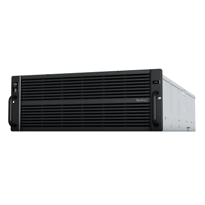 Servidor de Almacenamiento High Density / 60 Bahías / Expansión 300 Unidades / Dual Intel Xeon Silver 10 Núcleos / DDR4 ECC hasta 512 GB / 10/25GbE / Fibre Channel / 4U