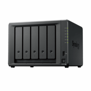 NAS 5 Bahías / Expansión 15 Bahías / 2 Puertos 2.5GbE / Soporte 10GbE / Caché SSD M.2 / Hasta 300 TB / Virtualización y Vigilancia