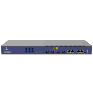 OLT / 2 Puertos XGSPON/GPON con WDM / 4 Puertos Uplink / Hasta 512 ONUs / 1.45 x 0.66 x 0.14 pies