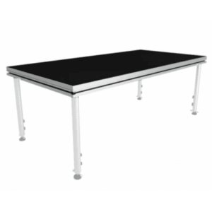 Tarima modular para escenario | 2 metros x 1 metro | aluminio