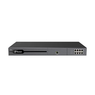 Conmutador IP PBX Enterprise / 300 a 500 Usuarios / 60 a 120 Llamadas Simultáneas / 16 Puertos FXO/FXS / 2 Puertos E1/T1/PRI / Hot Standby