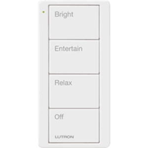 Control remoto inalambrico PICO, con escenas predefinidas para espacio en sala..