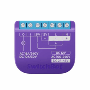 Relevador Inteligente / WiFi+BLE / Salida Contacto Seco / 16A AC / 42x36x16 mm / 138x118x52 pies / Compatible Alexa y Google Home