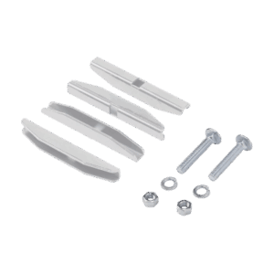 Kit de Empalme para Escalerilla / Acero Calibre 12 / 2.66 mm / Recubierto en Polvo Blanco / 1.02 lb (0.46 kg)