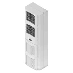 Aire Acondicionado Industrial / 4000W (13500 BTU/h) / 460V Trifásico / Montaje Múltiple Slim Fit / Acero Gris RAL 7035