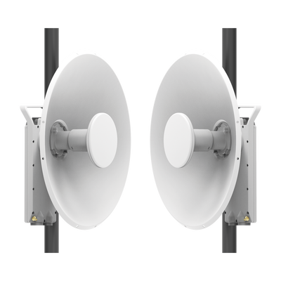 Enlace Backhaul / 1 Gbps / Wi-Fi 6 / Antena 25 dBi / 4.9-6.2 GHz / Alcance 10 km (32,808 ft) / IP67
