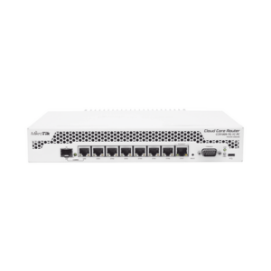Cloud Core Router, CPU 9 Núcleos, 7 Puertos Gigabit Ethernet, 1 Combo TP/SFP, 1 GB Memoria, Enfriamiento Pasivo