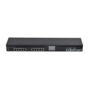 Router Board, CPU 1 Núcleo, 5 Puertos Gigabit, 5 Puertos Fast, 1 Puerto SFP, Licencia Nivel 5 y montaje en Rack