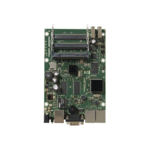 Board, 3 Puertos Gigabit con 5 ranuras miniPCI de expansión hasta MIMO 10x10