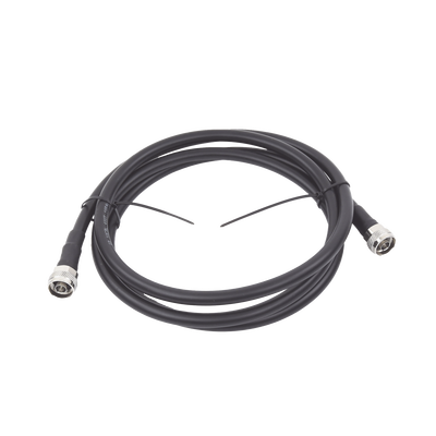 Cable Coaxial de RF / 50 Ω / 2 m (6.56 pies) / Conectores N Macho / Atenuación 19.7 dB/100m a 2.0 GHz