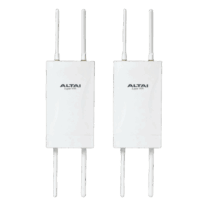Kit de 2 Unidades del Punto de Acceso WiFi 6, PTMP Omnidireccional, Cobertura Hasta 300 m, Doble Banda Simultanea en 2.4 y 5 GHz, Hasta 2.976 Gbps, Hasta 256 Usuarios Concurrentes, Administración en Nube Gratis con INSIGHTS