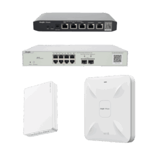 Equipos Ruijie DEMO Ideal para Probar Integraciones de Redes Business y Enterprise con WiFi 6