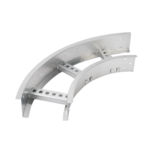 Curva Horizontal de Aluminio / Perfil Z / Peralte 3 1/4" / Ancho 6" / Radio 8" / 90° / Incluye Tornillería
