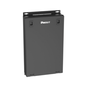 Punto de Consolidación Para 48 Puertos, Con Espacio para 2 UR, Instalación en Piso, Pared o Techo, Fabricado en Acero, Color Negro