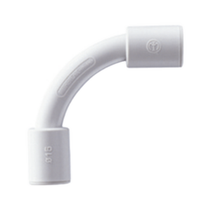 Accesorio de Instalación para Tubo Rígido / IP67 / Libre de Halógenos / Diámetro 25 mm / Curvatura 32 mm / Gris RAL 7035