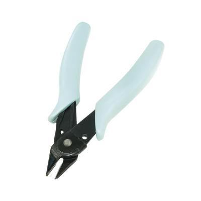 Pinza de Corte Micro / 5" (125 mm) / Corte al Ras 10 mm / Acero al Carbono / Mango PVC Ergonómico / Uso Electrónico