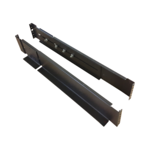 Rieles Deslizantes para UPS / Profundidad Ajustable 440-711 mm / Carga 90 kg / Rack 4 Postes / Soporte en L / Tornillería M6