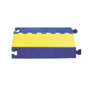 Gestión de Cableado Kellems / Truk Trak de 2 Canales / Color Azul y Amarillo