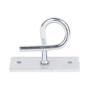 Herraje de Sujeción para Remates Drop / Acero Galvanizado / Tensión 600 N / Ajuste Flexible de Ángulo / Interior o Exterior