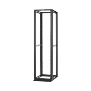 Rack de Cuatro Postes / 45 Unidades de Rack / 19" EIA / Carga 2500 lbs (1134 kg) / Profundidad 762 mm (30 in) / Rieles Numerados Roscados #12-24