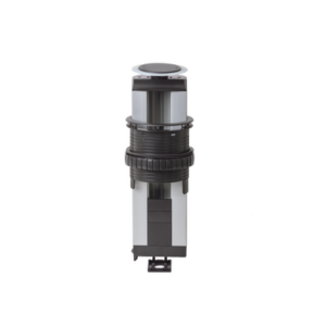 Teleblock Simon K45 para Voz, Datos, Multimedia o Contactos Eléctricos / Capacidad para 4 Módulos K45 / Apertura Manual con Tapa Abatible / Instalación en Mobiliario de Oficina o Comercial / (KTL204CY)