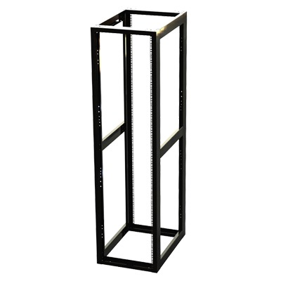 Rack 19" / 4 Postes / 45 Unidades / Profundidad Ajustable 610-940 mm / Capacidad 900 kg