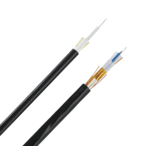 Cable de Fibra Óptica / 6 Hilos / Multimodo OM3 50/125 / Loose Tube 250µm / OFNR Riser / Interior-Exterior / 2 pies Marcas