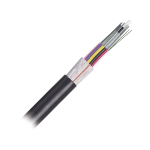 Cable de Fibra Óptica / 12 Hilos / OSP Planta Externa / Dieléctrico / OM4 50/125 / MDPE / 3.28 pies