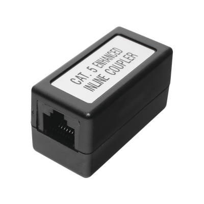 Acoplador UTP / Cat5e / RJ45 Hembra a Hembra / 2 Puertos / 125VCA / -40 a 85°C Almacenamiento