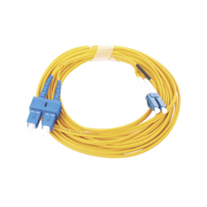 Jumper de Fibra Óptica / Monomodo 9/125 / LC/UPC-SC/UPC / Dúplex / PVC 2.0 mm / 5 m (16.40 pies)