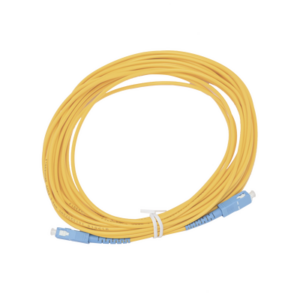 Jumper de Fibra Óptica / Monomodo G.652D / SC/UPC-SC/UPC / Simplex / 10 m (32.81 pies) / Forro 3 mm