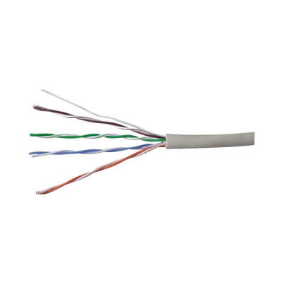 Bobina UTP / Cat 5e / 24 AWG / 305 m (1000 ft) / 4 pares / PVC CM / Cobre sólido