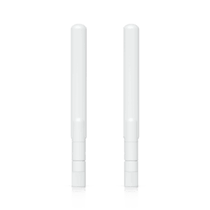 Par de Antenas Omnidireccionales / Doble Banda / 2.4 GHz 3 dBi / 5 GHz 4 dBi / IPX6 / 6.1 x 0.6 x 0.6 pulgadas