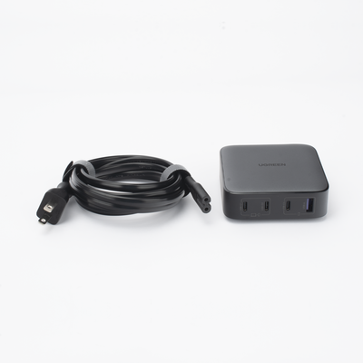 Cargador de Escritorio de 100W | 4 Puertos de Carga Rápida | 3 USB-C | 1 USB-A | Tecnología GaN II +SIC | Power Delivery 3.0 | Quick Charge 4.0 | Chip Confiable y Carga Inteligente | Optimiza la Experiencia de Carga - Image 3