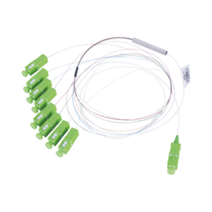 Divisor Óptico PLC / 1x8 / SC/APC / 1260-1650 nm / -40°C a 85°C