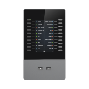 Módulo de Extensión IP / Pantalla LCD 4.3" / 272 x 480 píxeles / 40 Contactos por Módulo / Hasta 160 Líneas en Cascada / BLF y Conferencia