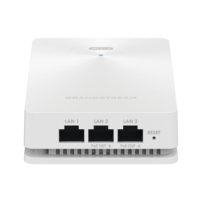 Punto de acceso Wi-Fi 6 802.11ax de pared, tecnología MU-MIMO 2x2:2 de doble banda, 4 puertos Gigabit alámbricos - Image 3