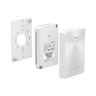 Punto de acceso Wi-Fi 6 802.11ax de pared, tecnología MU-MIMO 2x2:2 de doble banda, 4 puertos Gigabit alámbricos - Image 4