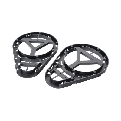 Raquetas para Cable de Fibra Óptica ADSS / 14" / Resina Termoplástica UV / Diseño Dieléctrico / Patrón Figura 8 / Soportes Autoalineables