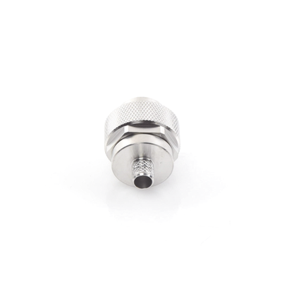 Conector DIN 7-16 Macho / Anillo Plegable / Bronce Plateado / Contacto Oro / Teflón / Para Cables de 0.405 in - Image 3