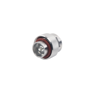 Conector DIN 7-16 Macho / Anillo Plegable / Bronce Plateado / Contacto Oro / Teflón / Para Cables de 0.405 in