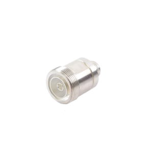 Conector DIN 7-16 Hembra / Anillo Plegable / LP600, LMR-600, 7977A / Bronce Plateado / Teflón