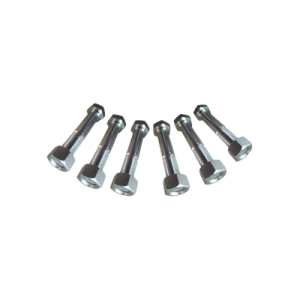 Juego de Tornillos y Tuercas / Acero Inoxidable / 3/4" x 3" / 6 Piezas / Placas Igualadoras
