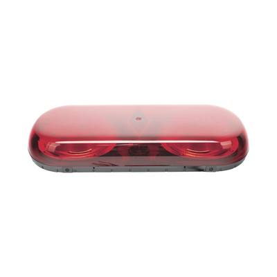 Mini Barra de Luces / 18 LED Gen III / 36W / 12-24 VCC / 40cm x 20cm x 6.3cm (15.7 x 7.9 x 2.5 in) / Montaje Permanente / Rojo - Image 2