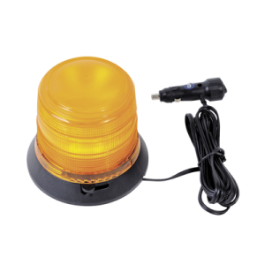 Burbuja LED de Señalización / 6 LEDs Ámbar / Montaje Magnético / IP65 / 12 VCC 1 A