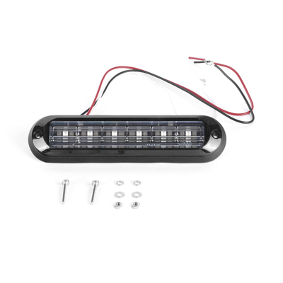 Luz Auxiliar Ultra Brillante / IP67 / 6 LEDs 3W / 12 Patrones / 142.6×36×14 mm / 0.47×0.12×0.05 ft - Image 5
