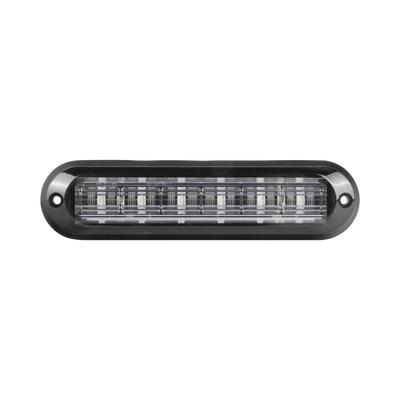 Luz Auxiliar Ultra Brillante / IP67 / 6 LEDs 3W / 12 Patrones / 142.6×36×14 mm / 0.47×0.12×0.05 ft